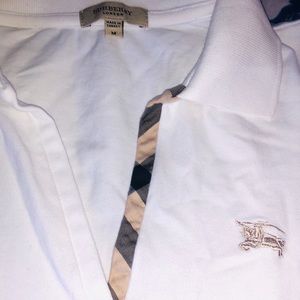 Burberry white top
